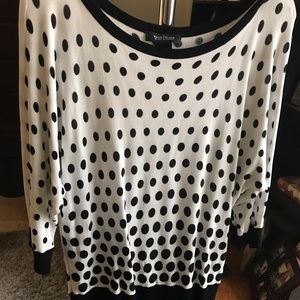 WHBM lightweight knit sweater top Sz XL